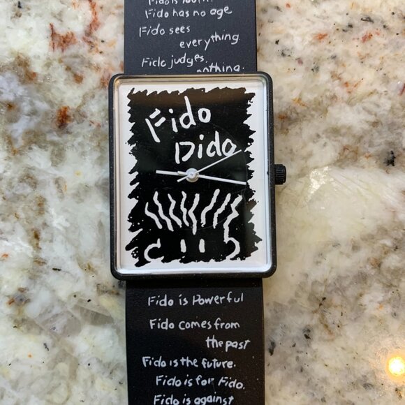 Fido Dido Watch EUC Vintage 80\'s main image 8